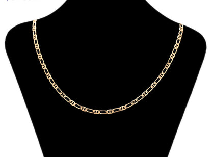 Collar Simple bañado en oro de 18 quilates