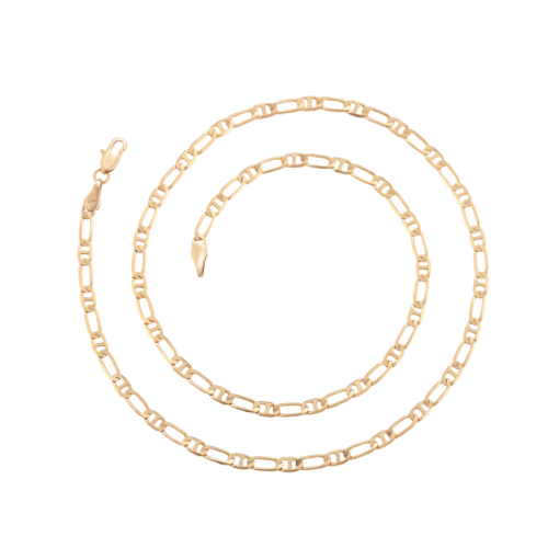 Collar Simple bañado en oro de 18 quilates