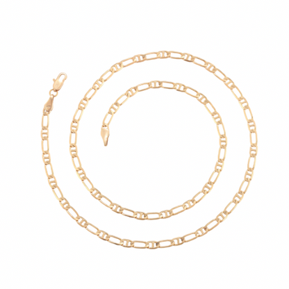 Collar Simple bañado en oro de 18 quilates